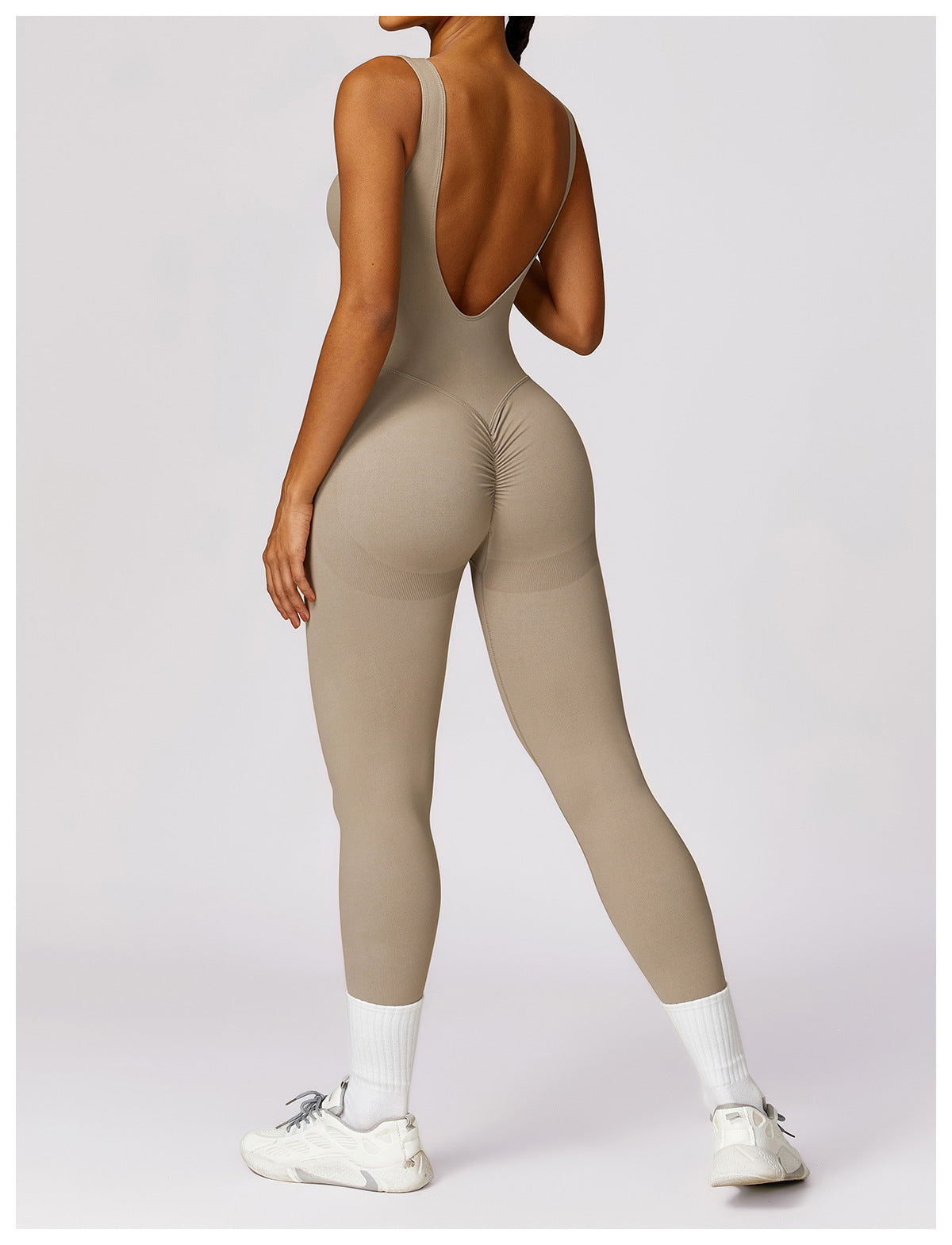 ZenBoost Backless Jumpsuit