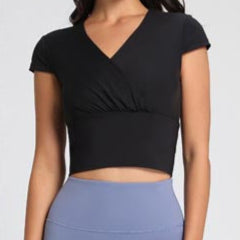 SleekMotion V-neck Sport Tee