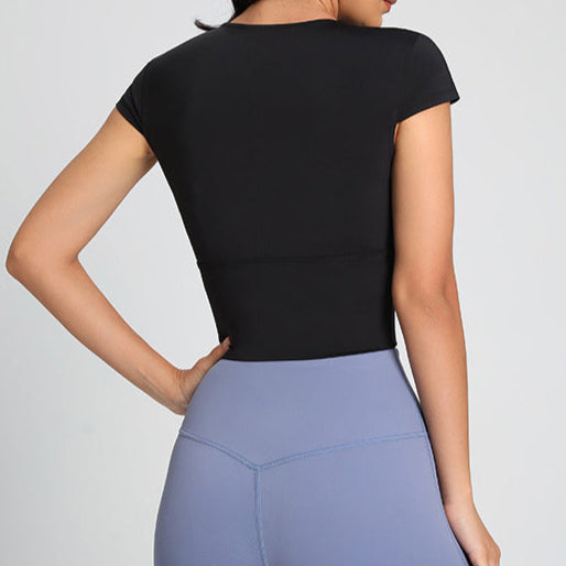 SleekMotion V-neck Sport Tee