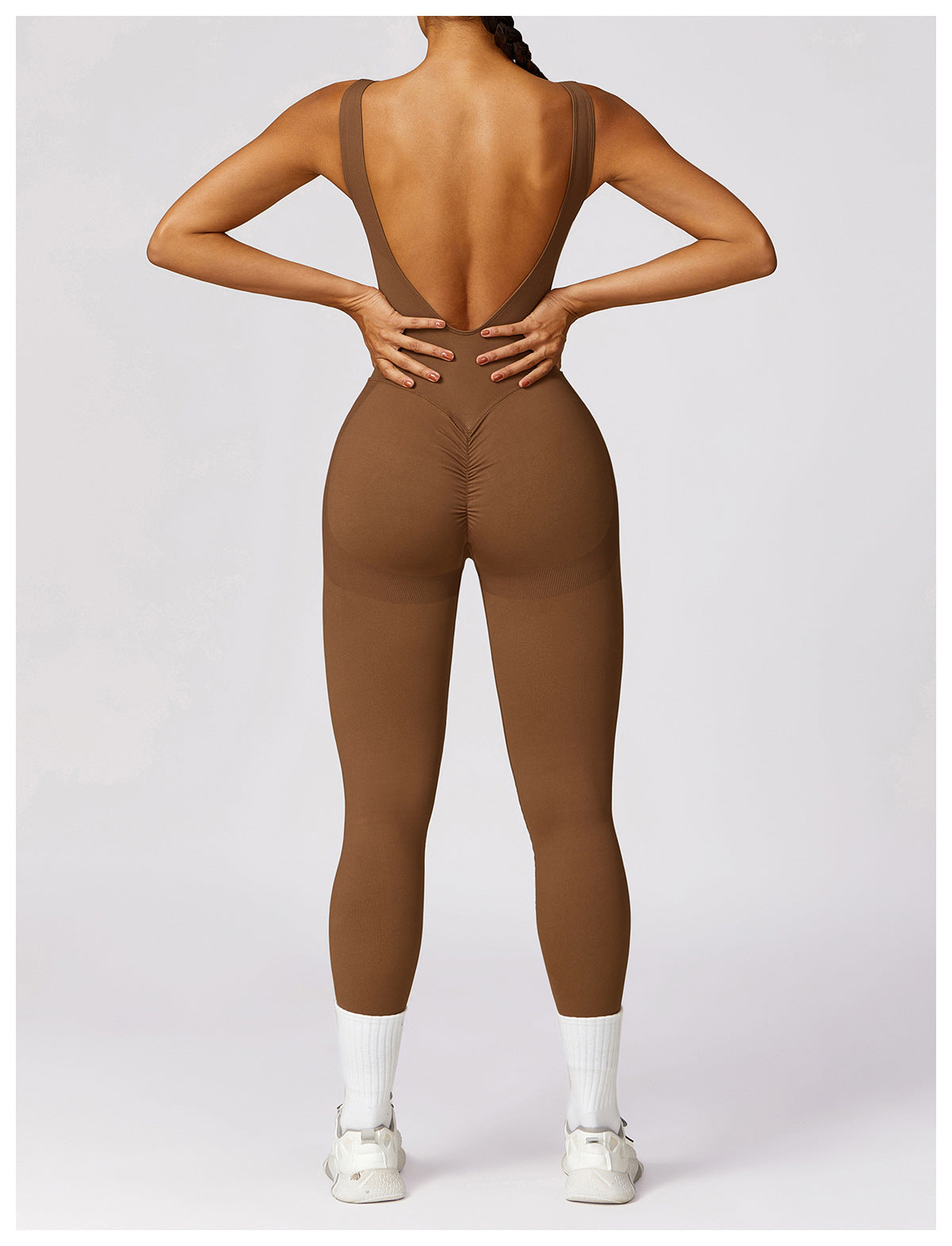 ZenBoost Backless Jumpsuit