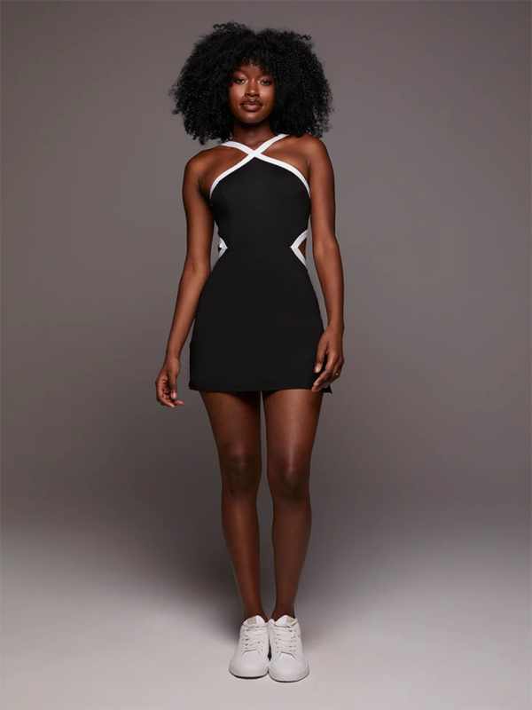 Zenith Contrast Tennis Dress