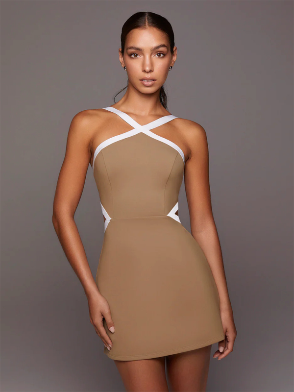 Zenith Contrast Tennis Dress